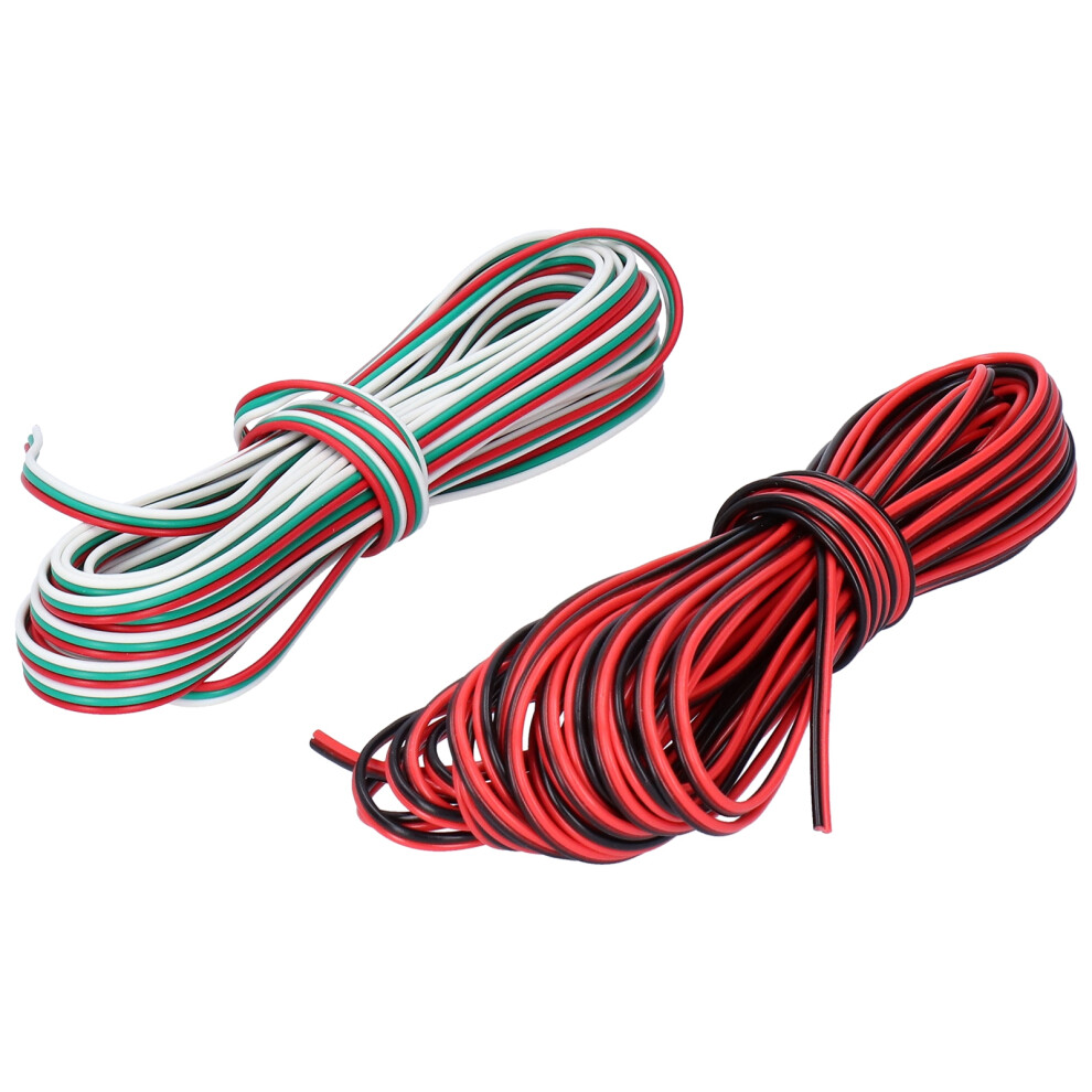 Rgb Extension Cable 10M 2Pin/3Pin Led Strip Connecting Wire Light 9381340766452