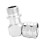 110 Degree Chrome Plated Brass Regulator Swivel 12