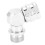 110 Degree Chrome Plated Brass Regulator Swivel 5
