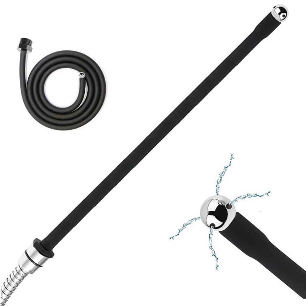 Shower with Tunnel Plug for Intercourse Enema System, 100cm Intimate Shower, Balls Enema, Intestinal Cleansing Rinse
