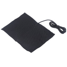 USB Elektrisches Heizkissen aus Kohlefaser, faltbar, 60C, elektrisch beheizt, für Taille, DC 5V, 15 x 20 cm