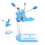 Electric Drill Stand Cast Aluminum High Accuracy 9