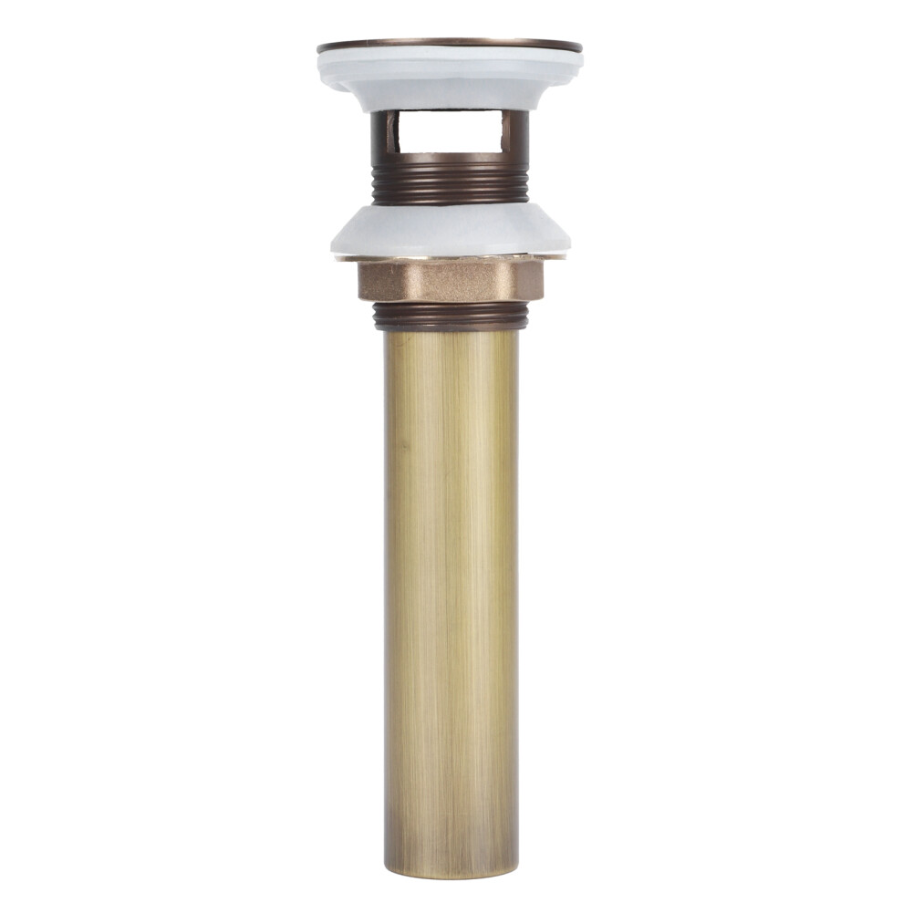 Durable Anticlog Brass Sink Drain Plug With Polished Finish 80Mm 8141340770597