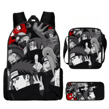 (F)Naruto Kinder Rucksack Set mit Federmäppchen und vielseitig für Schulausflüge