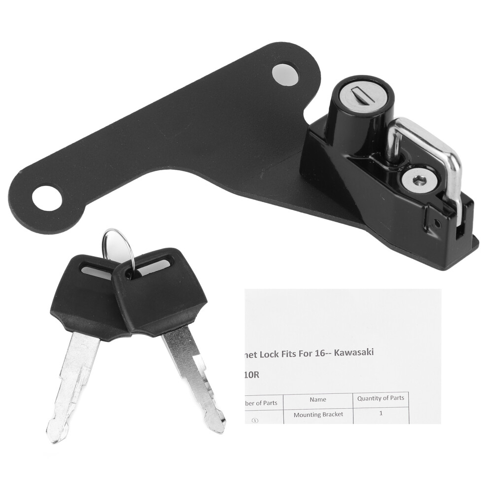 Motorcycle Anti Theft Rust Proof Helmet Lock With 9121376598173