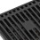 Large Black Copper Shower Floor Drain 10x10cm Odorproof Shallow Water 10