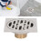 4 Inch Square Floor Drain, Copper Core, Odor & Insect Proof 15