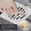 4 Inch Square Floor Drain, Copper Core, Odor & Insect Proof 7