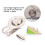 Durable Metal Golf Mini Magnetic Ball Marker 8