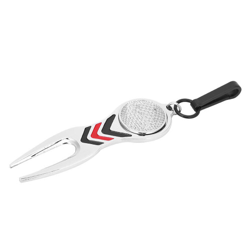 Durable Metal Golf Divot Repair Tool with