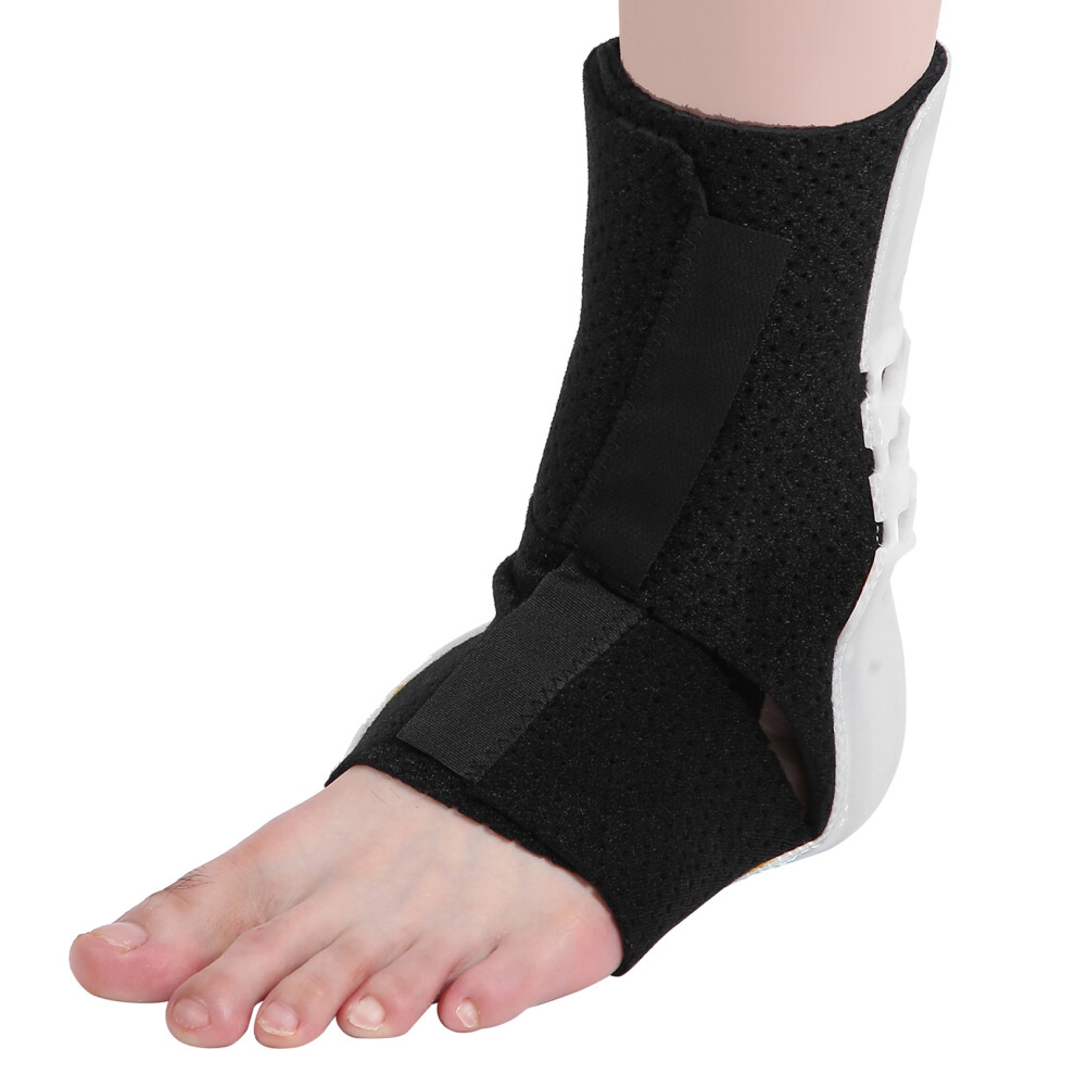Breathable Ankle Support Brace with Hook-Ring for Injury Protection