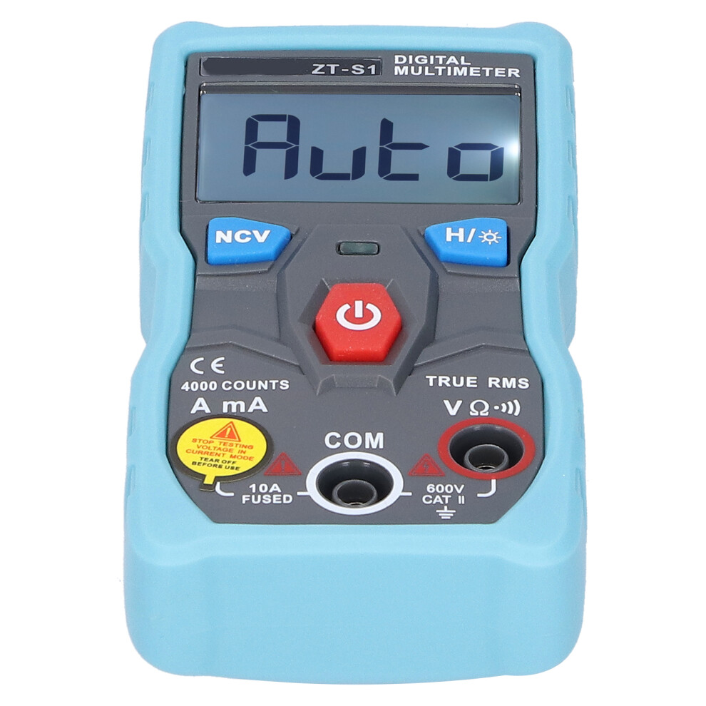 Zt-S1 Handheld Digital Multimeter, Ac/Dc Voltage, 9.999A 8791340779702