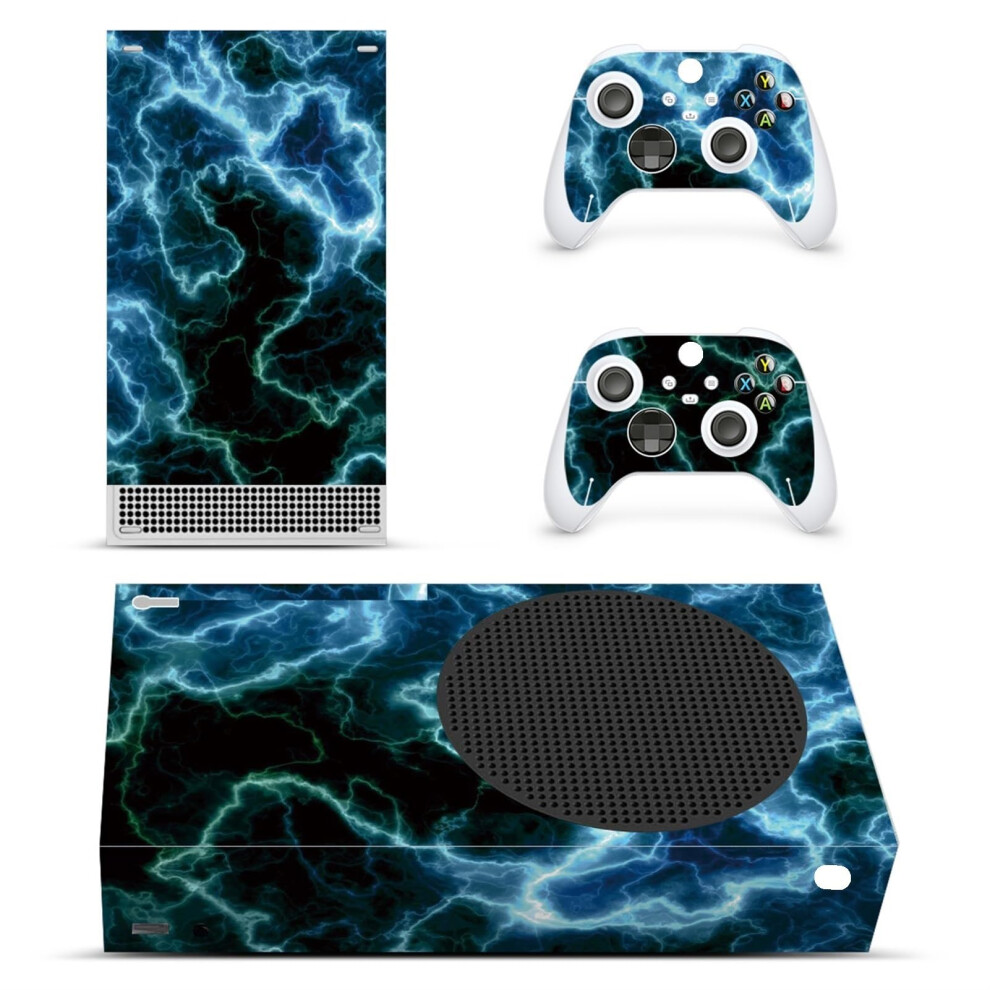 Protective Vinyl Skin Sticker Cover For Xbox Series S Console Wrap With Two Free Wireless Controller Decals 6276012442105