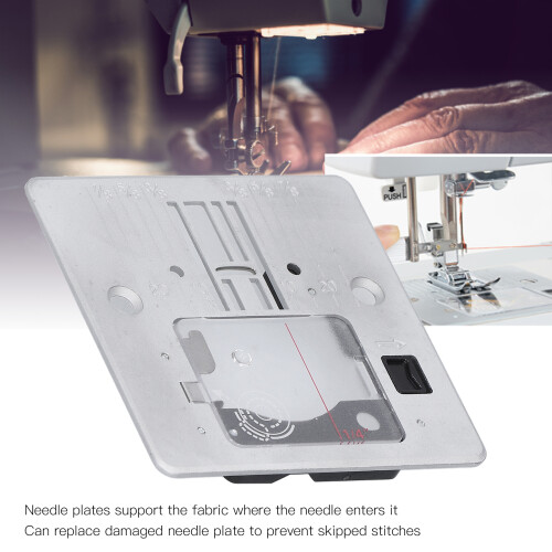 Household Sewing Machine Needle Plate for Models 4411-6380, Iron Replacement 2