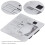 Household Sewing Machine Needle Plate for Models 4411-6380, Iron Replacement 5