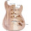 Electric Guitar Body DIY Kit - 2 Piece Wood Combination for Customization, Compatible with Various Models, Solid Build 2