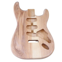 Electric Guitar Body DIY Kit - 2 Piece Wood Combination for Customization, Compatible with Various Models, Solid Build