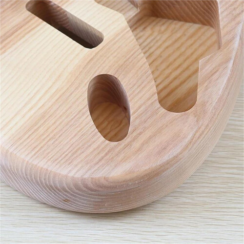 Electric Guitar Body DIY Kit - 2 Piece Wood Combination for Customization, Compatible with Various Models, Solid Build 2