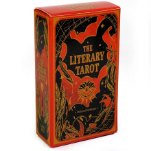 Literary Tarot Cards Set, Fun Divination Game, Unique Gift for Readers, 78-Card Deck, Creative Artwork