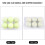 6pcs Night Golf Balls Luminous Fluorescent Golf 13