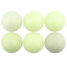 6pcs Night Golf Balls Luminous Fluorescent Golf