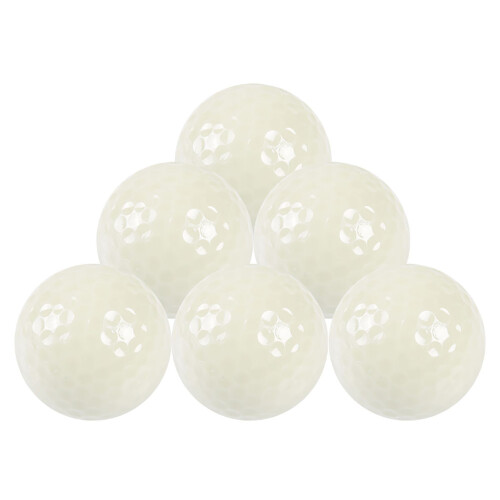 6pcs Night Golf Balls Luminous Fluorescent Golf 2