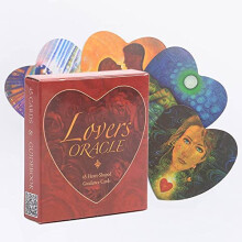 Liebhaber-Orakel-Tarot Lovers Oracle Tarot Cards for Divination and Fun, Unique Design, 78 Card Deck