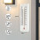 2 Pcs Thermometer Key Cabinet Outdoor Concealed 11