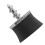 Black Silicone Alloy Golf Ball Pick Up Suction Cup 4