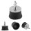 Black Silicone Alloy Golf Ball Pick Up Suction Cup 11