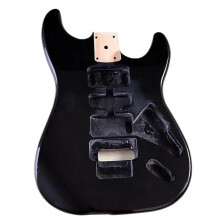 Electric Guitar Black Body FY Model Professional Wooden Instrument Accessories