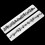 10Pcs Plastic Embossing Folders for Paper Craft, 14.9x3cm 9
