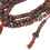 108 Perlen aus Yak-Knochen dunkle buddhistische Gebetsperlen 41cm 10