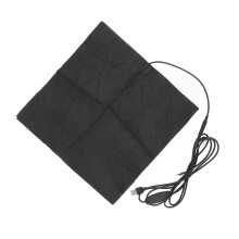 Heizkissen 30x30cm Einstellbare Temperatur Schnellheizung Faltbar USB DC 5V für Zuhause Büro