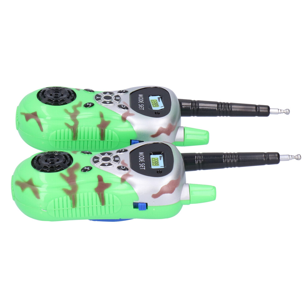 2 Pack Portable Mini Walkie Talkies Wireless Child-Parent Interaction Toys Gift 4981340788925