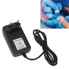 9V1A DC-Adapter 1A für Nagelpolierer 2,5 mm Schwarz