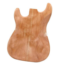 Guitar Body Replacement Kits Electric Guitar Natural Wood Color DIY Body Modification Accessories for Guitars