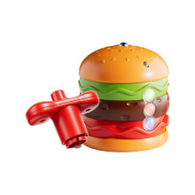 Hamburger Balance Game Table Toy, Interactive Travel Game with Music, Fun Gift for Boys and Girls