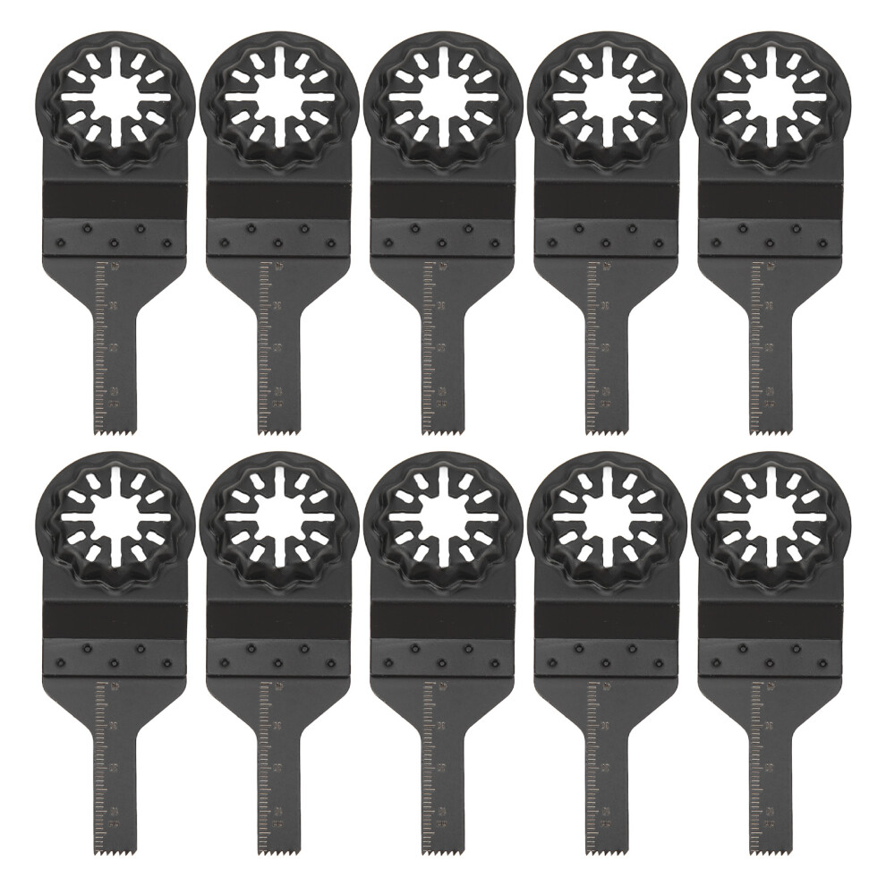 10PCS Quick Release Saw Blade 10mm Universal Metal