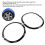 4Pcs Gloss Black for Maxton Style Fender Flares 14