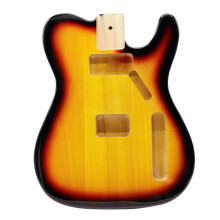 Guitar Body Replacement Kits DIY Electric Guitar Body Wooden Component 5.7 Cm Neck Compatible With Electric Guitar