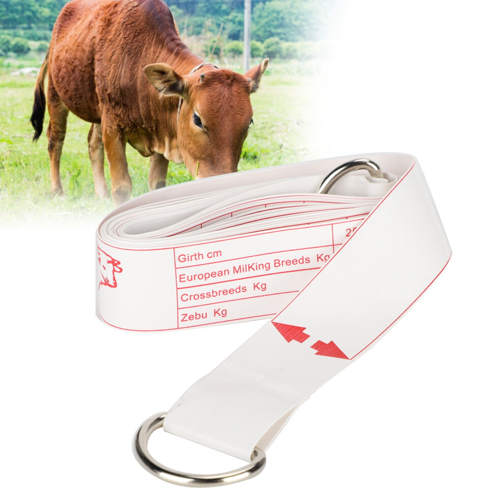 Farm Supplies Cattle Tape Measure & Bust Weight Contrast Ruler Soft Body Tool 7901340797045