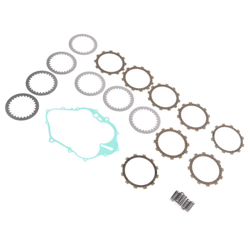 Clutch Kit Discs Disks Springs Gasket 2