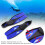TUO Professional Diving Fins Durable PP & TPR Long 8