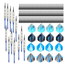 12Pcs Aluminium Soft Tip Dart Set - Perfect for All Skill Levels