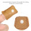 Sewing Finger Sleeve Knitting Thimble Leather Protector - Large, Medium, Small 5