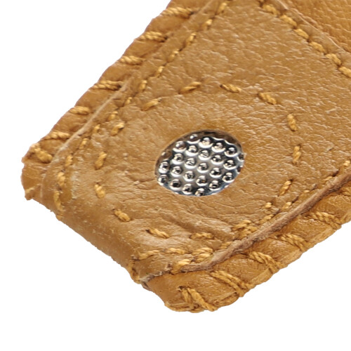 Sewing Finger Sleeve Knitting Thimble Leather Protector - Large, Medium, Small