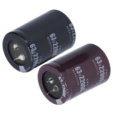 Electrolytic Capacitor 22000μF 63V Aluminum, 35x50mm, 105C