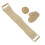 3-tlg. Sisal-Körperbürsten-Set – Naturfarbe 8