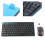 Wireless Pro Portable Keyboard Mouse Combo Mini Slim 1200DPI 16